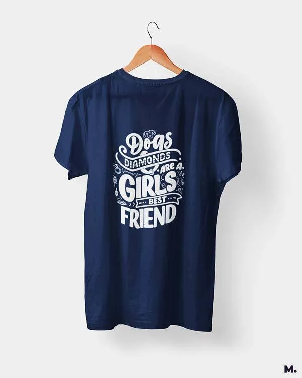 Dogs and diamonds printed t shirts