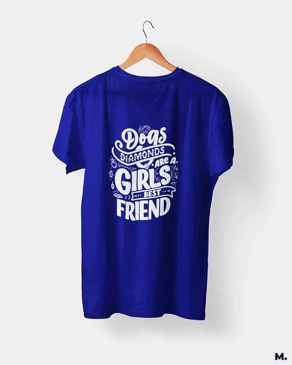 Dogs and diamonds printed t shirts
