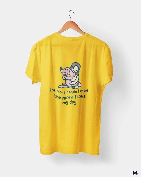 Dogs before humans printed t shirts