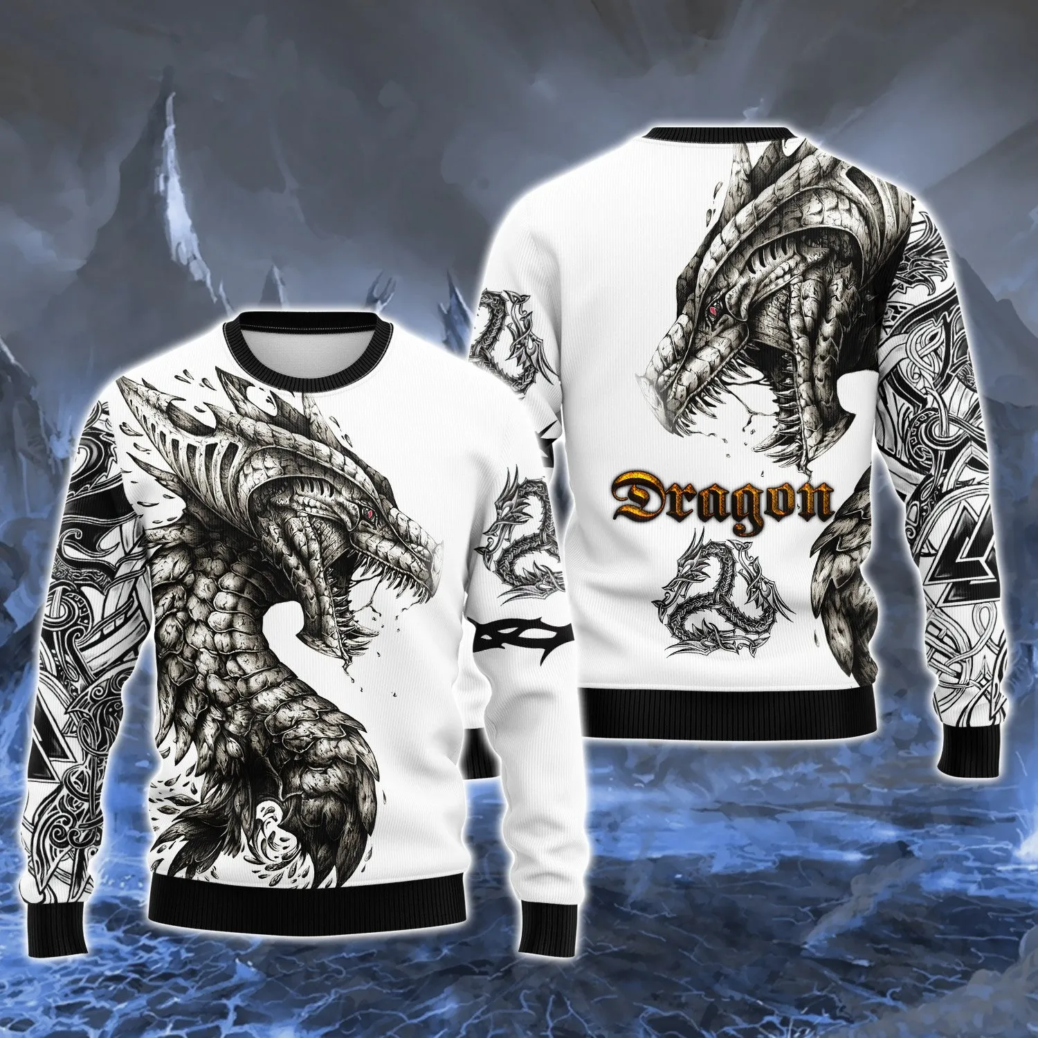 Dragon Tattoo 3D Full Print Shirts