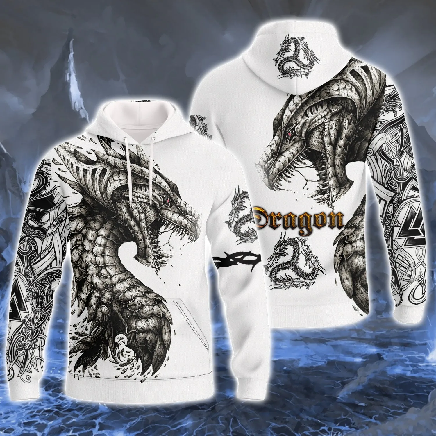 Dragon Tattoo 3D Full Print Shirts