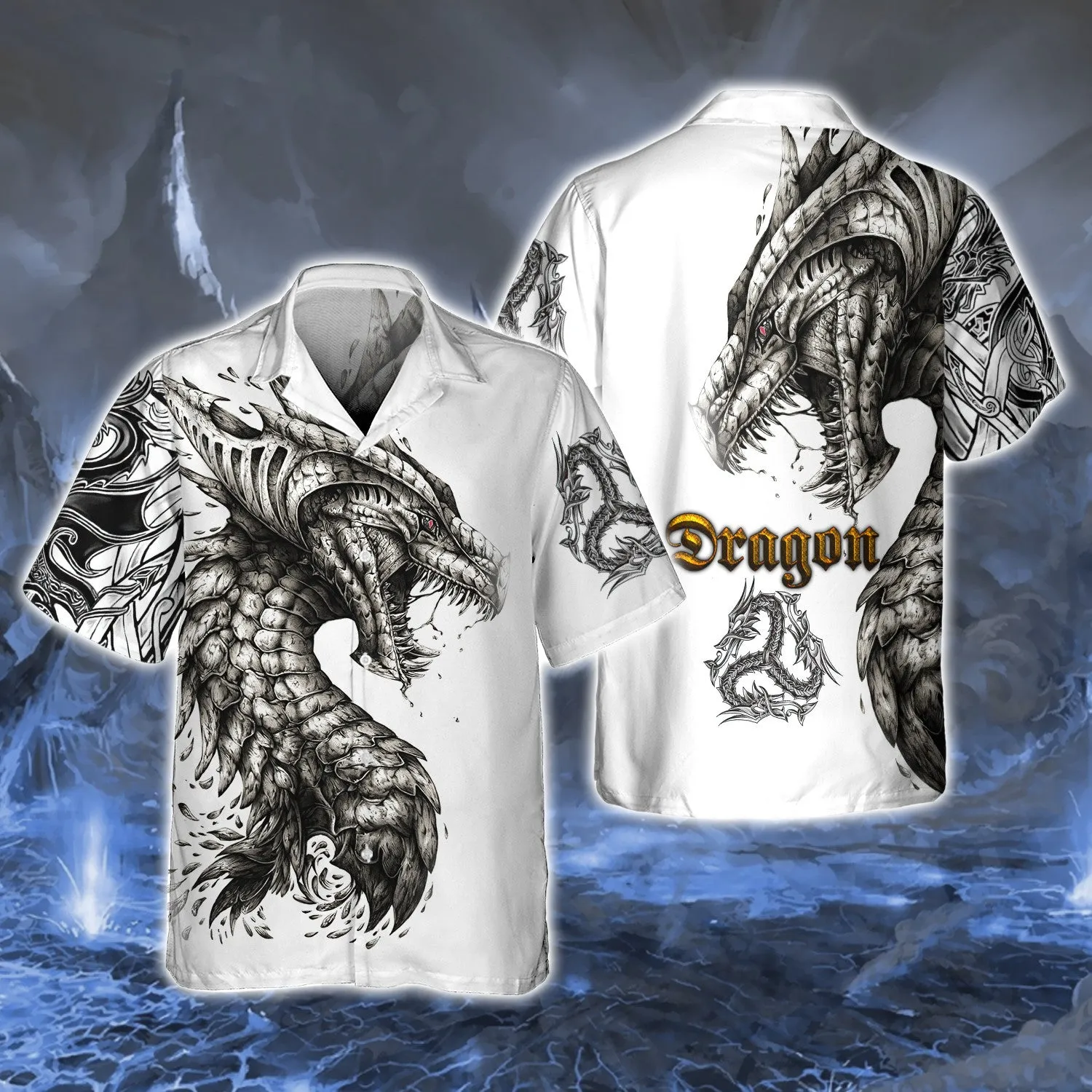 Dragon Tattoo 3D Full Print Shirts