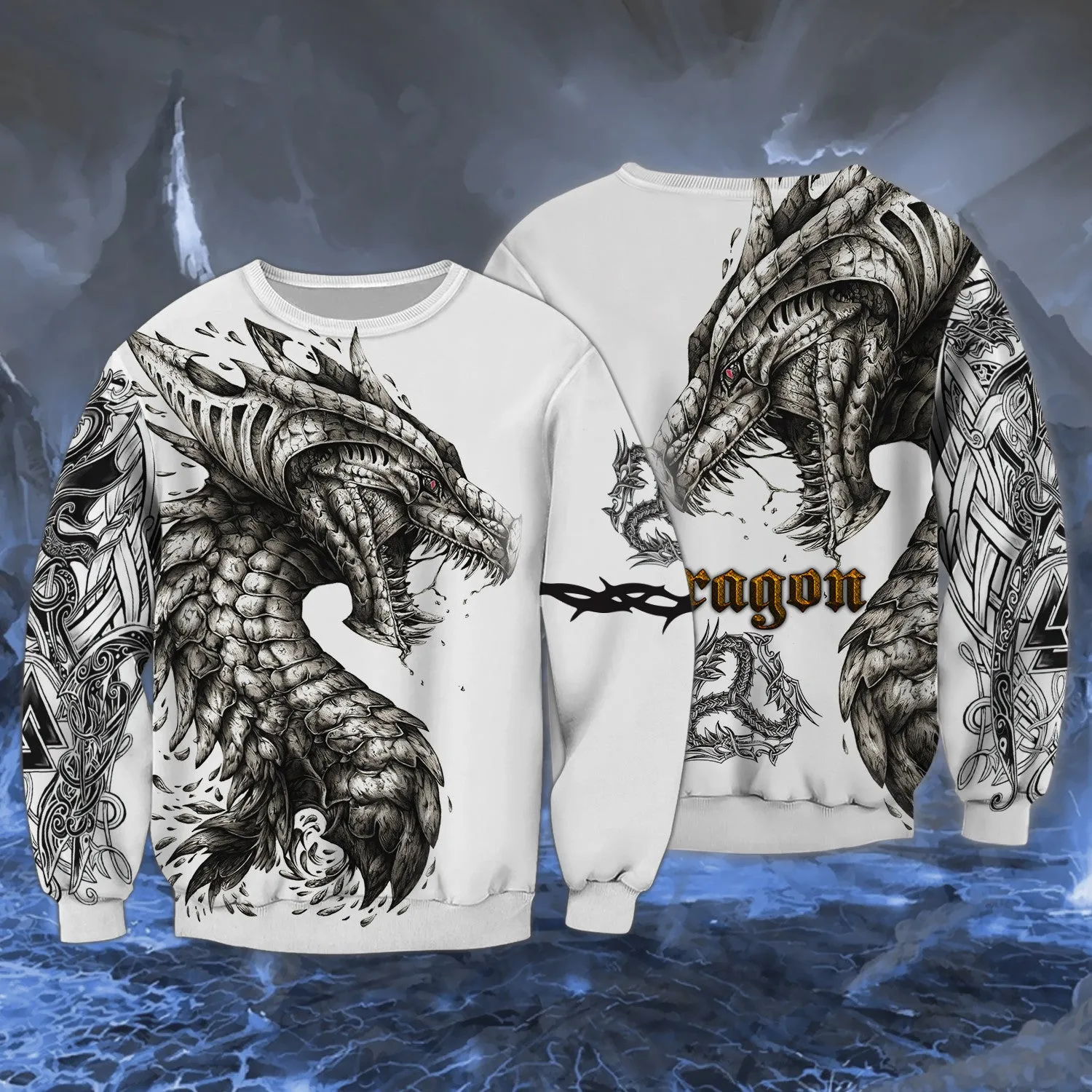Dragon Tattoo 3D Full Print Shirts