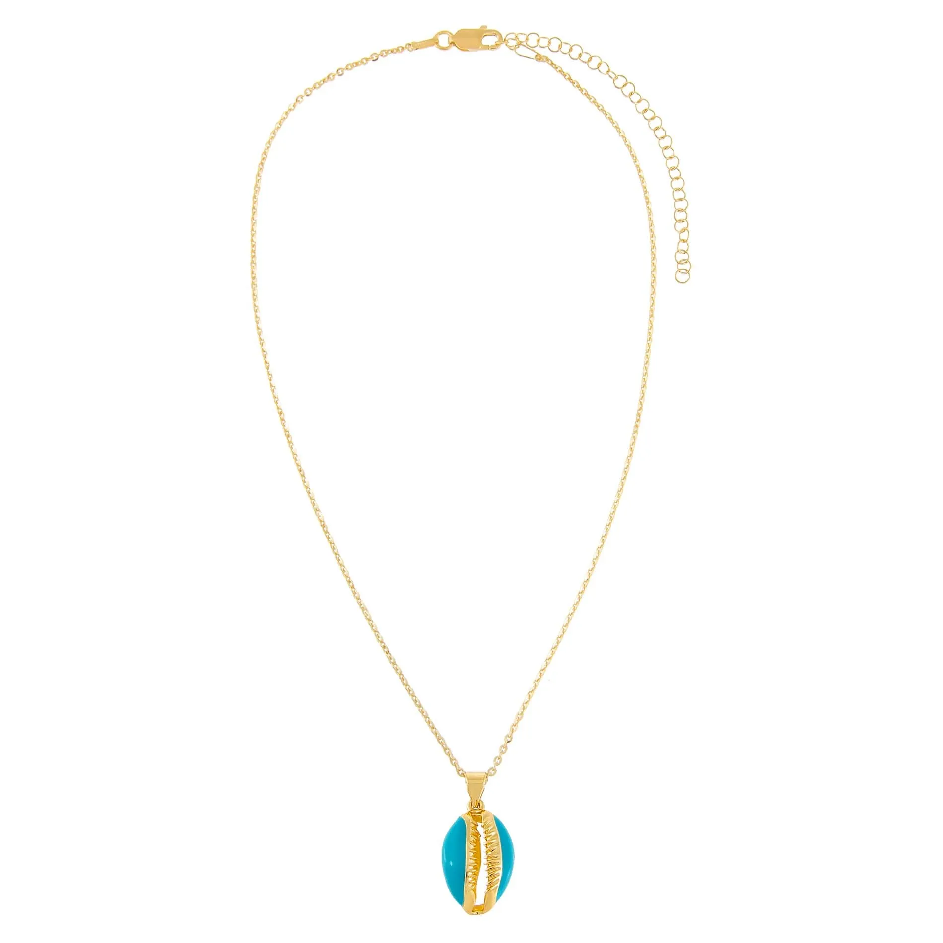 Enamel Seashell Necklace