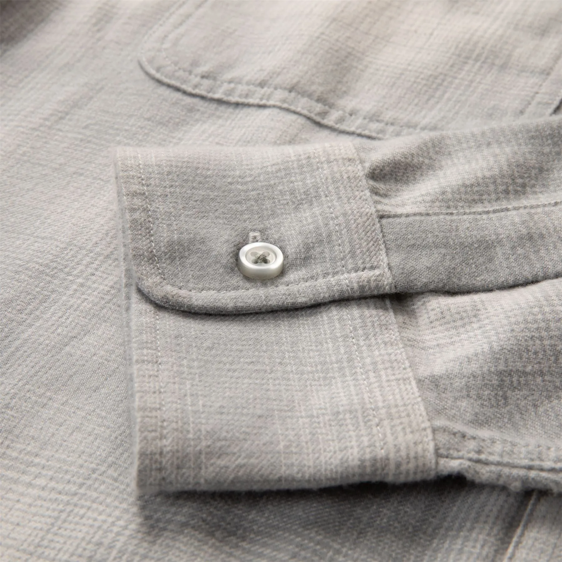 Fairbanks Flannel Polo Breeze Plaid
