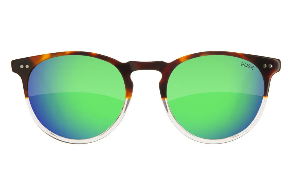 Fuse Jupiter Sunglasses | Tortoise Clear Fade