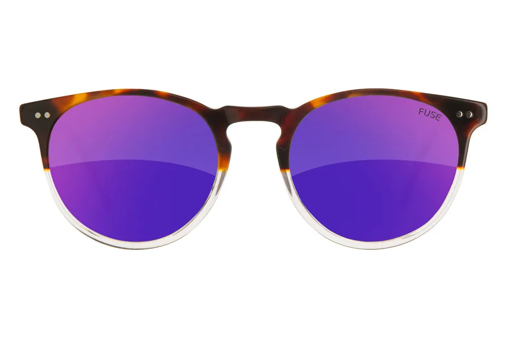 Fuse Jupiter Sunglasses | Tortoise Clear Fade