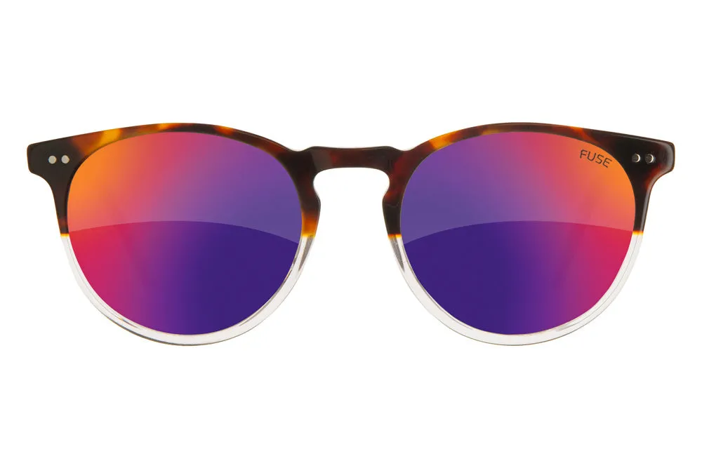 Fuse Jupiter Sunglasses | Tortoise Clear Fade