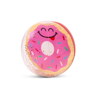 Giant Sparkly Beach Ball - Donut