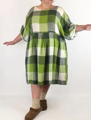 Gorman green linen dress size 20 (from 2023)
