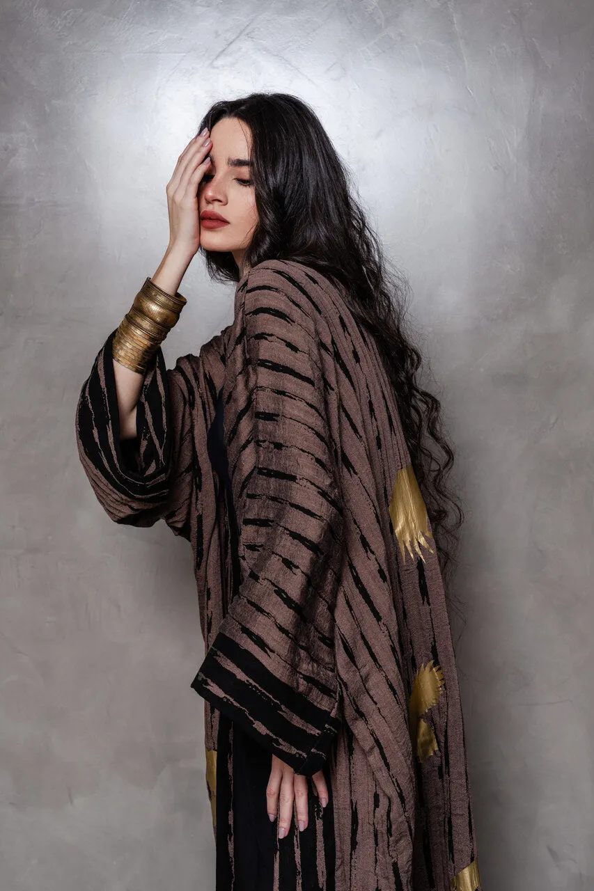 Greige Sun Kimono