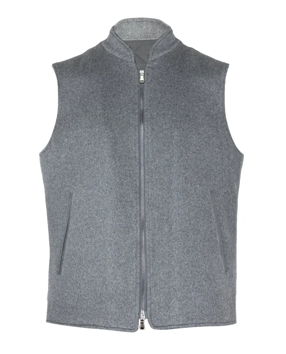 Grey Mens Vest