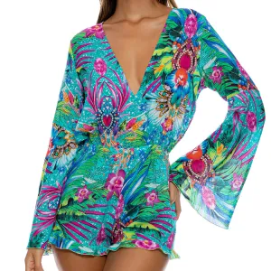 HIDDEN GEMS - Bell Sleeve Romper