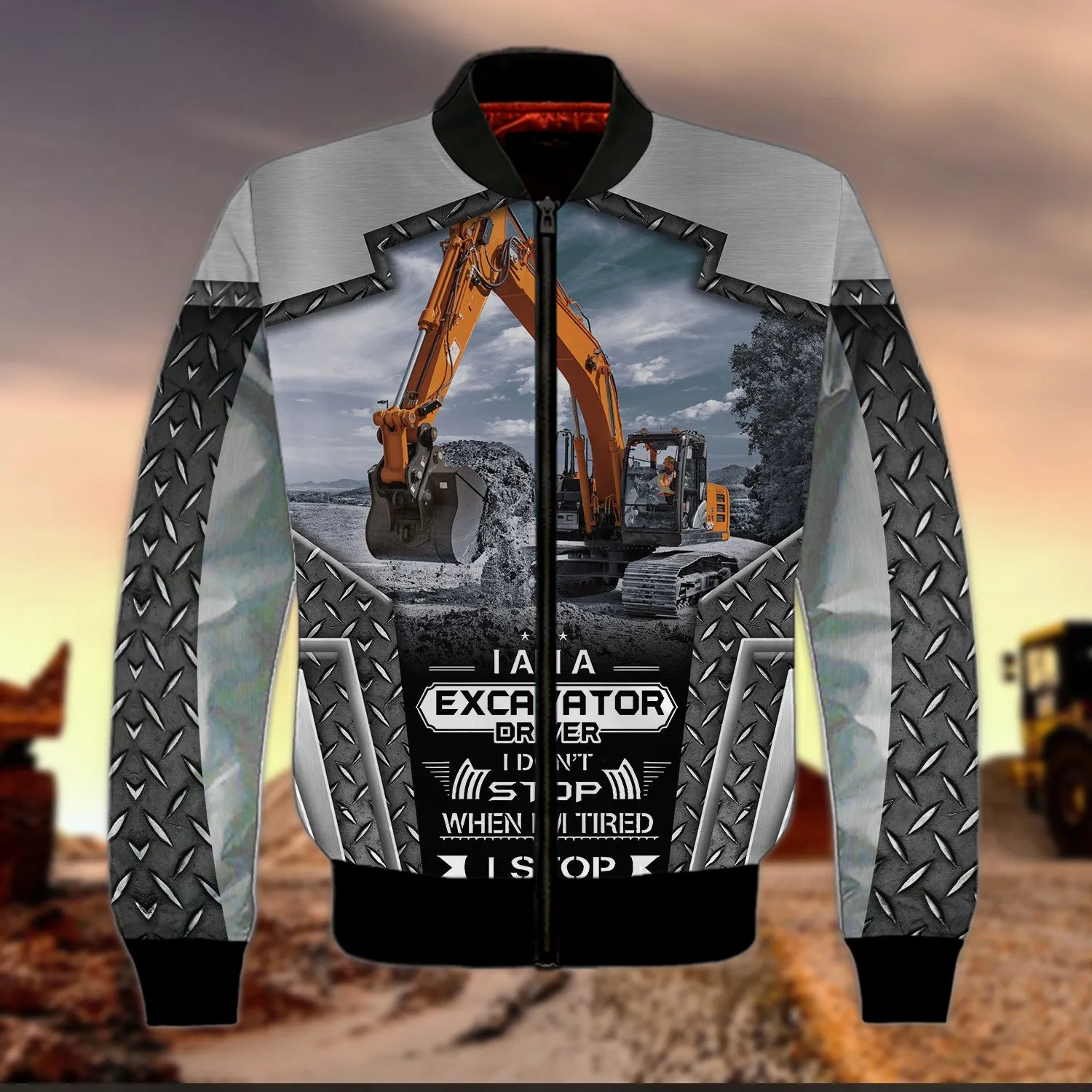 I Am Excavator Driver Hoodie Tshirt Sweatshirt for Men & Women