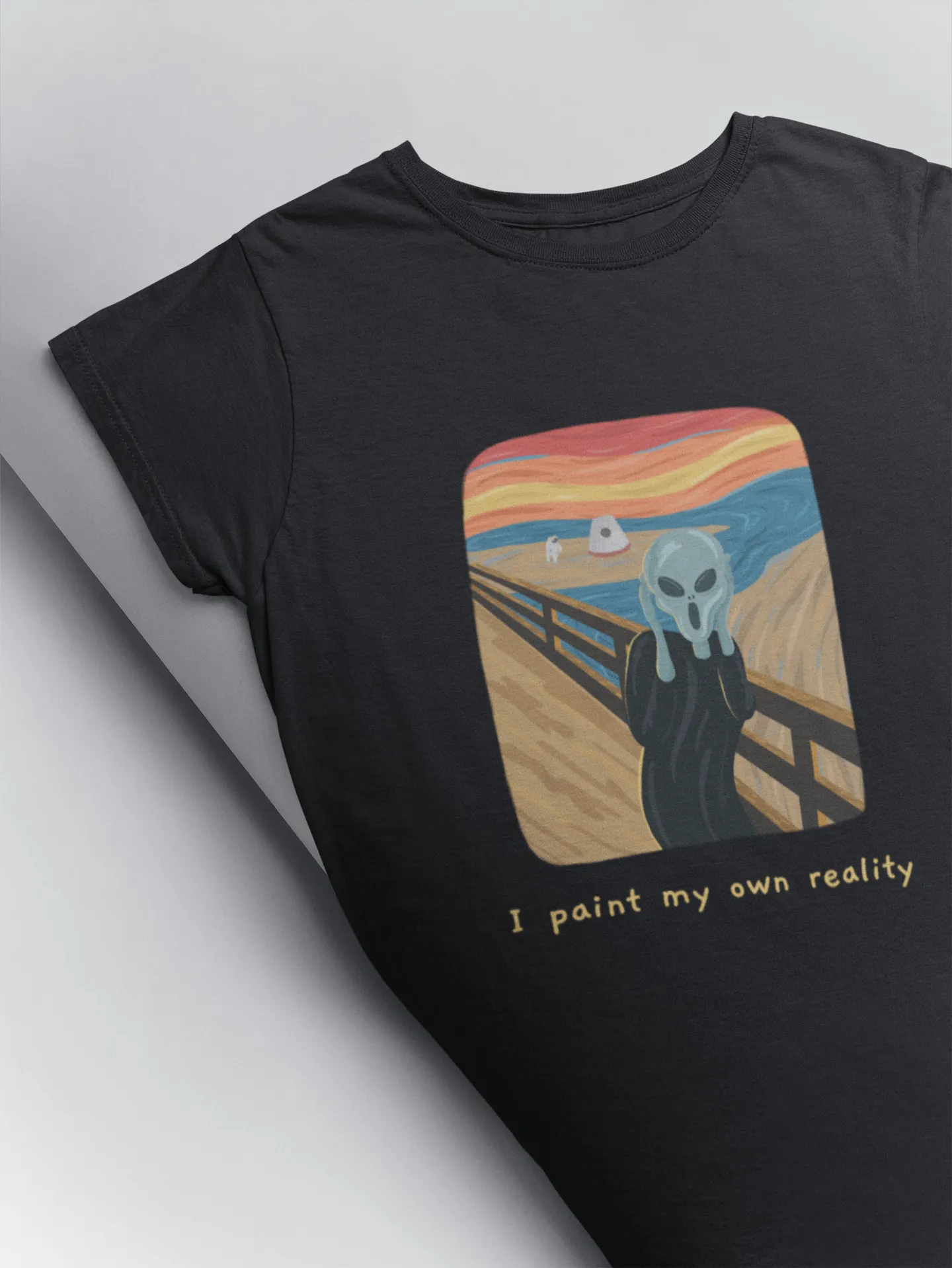 I paint my own reality printed t shirts