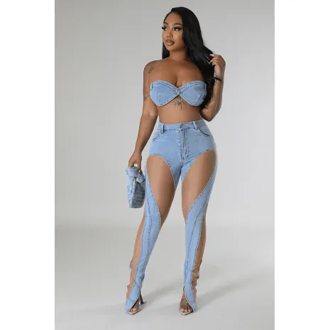 iCandi Sheer Vibe Jeans