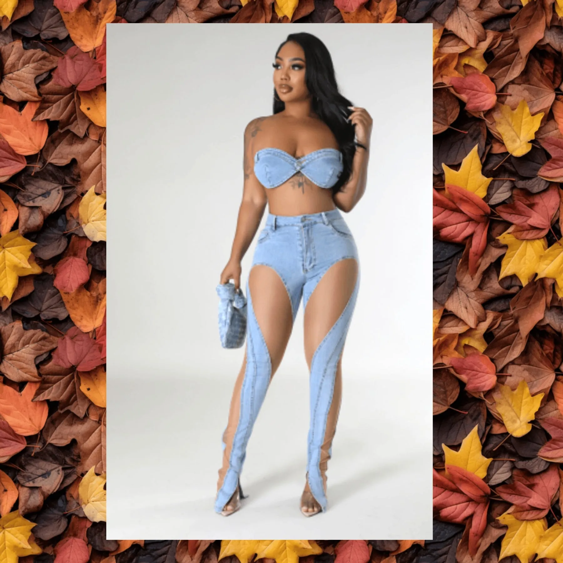 iCandi Sheer Vibe Jeans