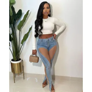 iCandi Sheer Vibe Jeans