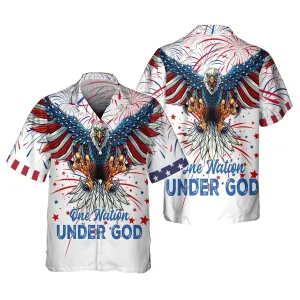 Independence Day Is Coming Ealge One Nation Under God 3D Full Print