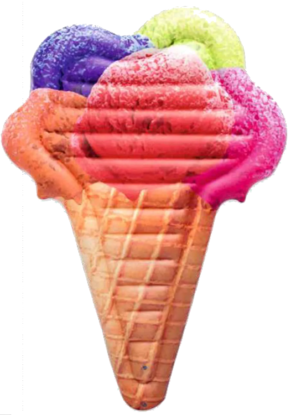 Inflatables and Floats Bestway  Sherbert Icecream Cone 74" x 51" Lounge