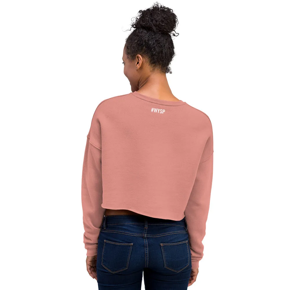 Inspiration Action Success - Crop Sweatshirt