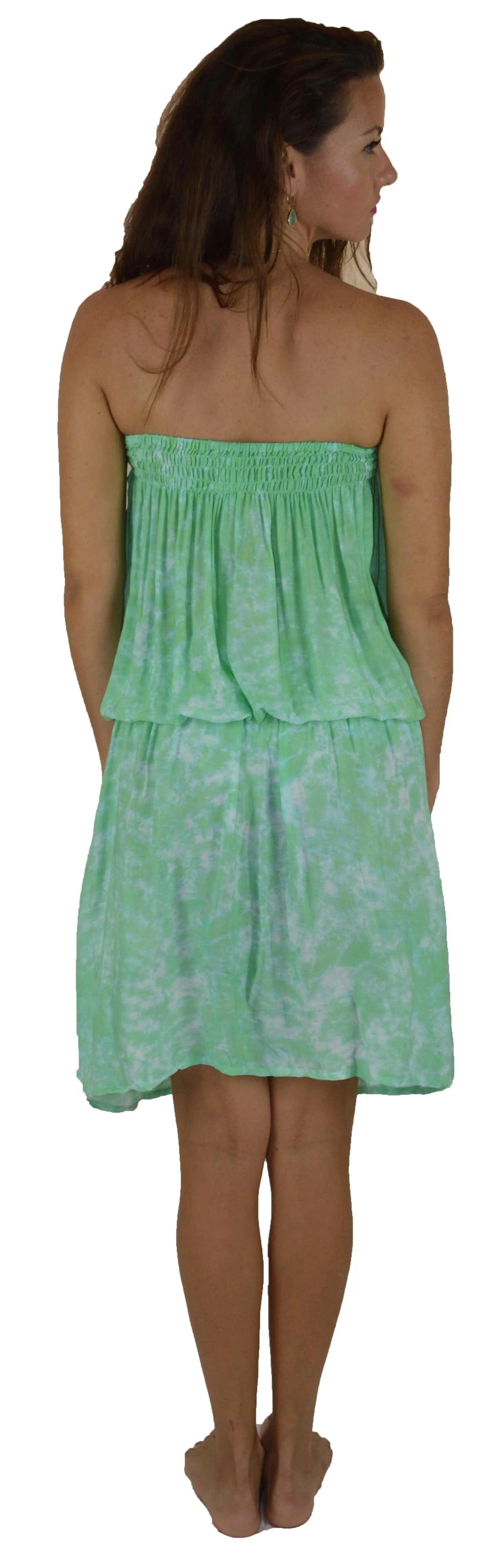 Island Style - Lahaina Romper - Splash - Green- L/XL - Half off web promo