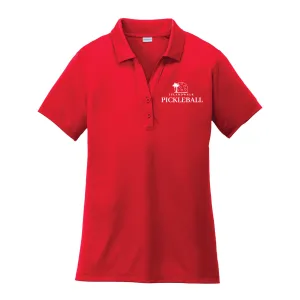 Islandwalk Pickleball Ladies Performance Polo Shirt