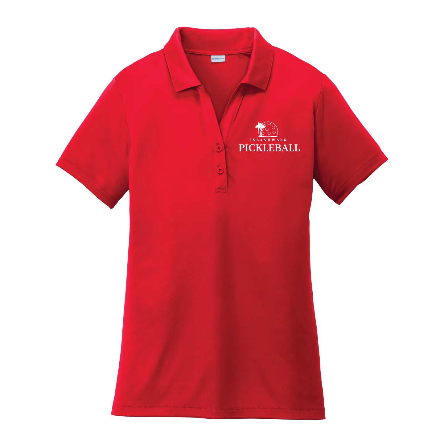 Islandwalk Pickleball Ladies Performance Polo Shirt