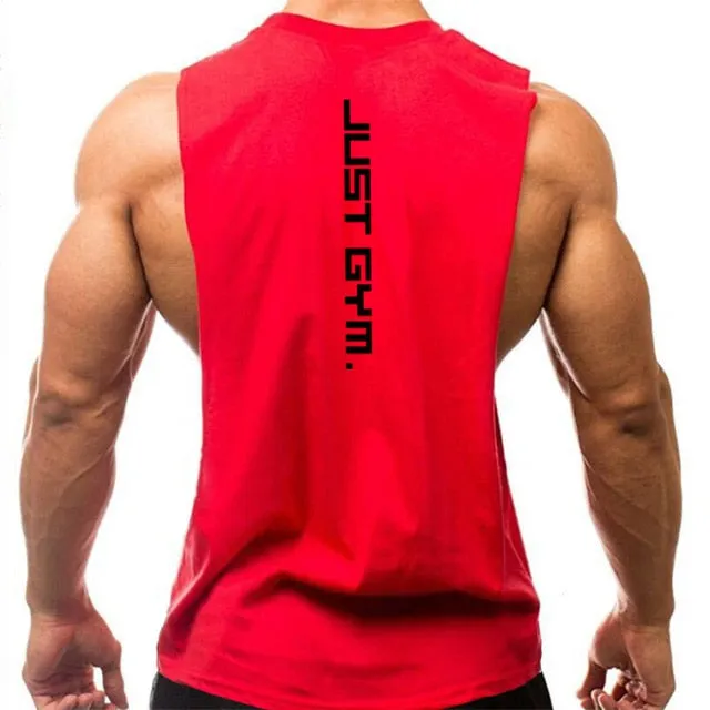 JUST GYM SLEEVELESS TANKS & HOODIES