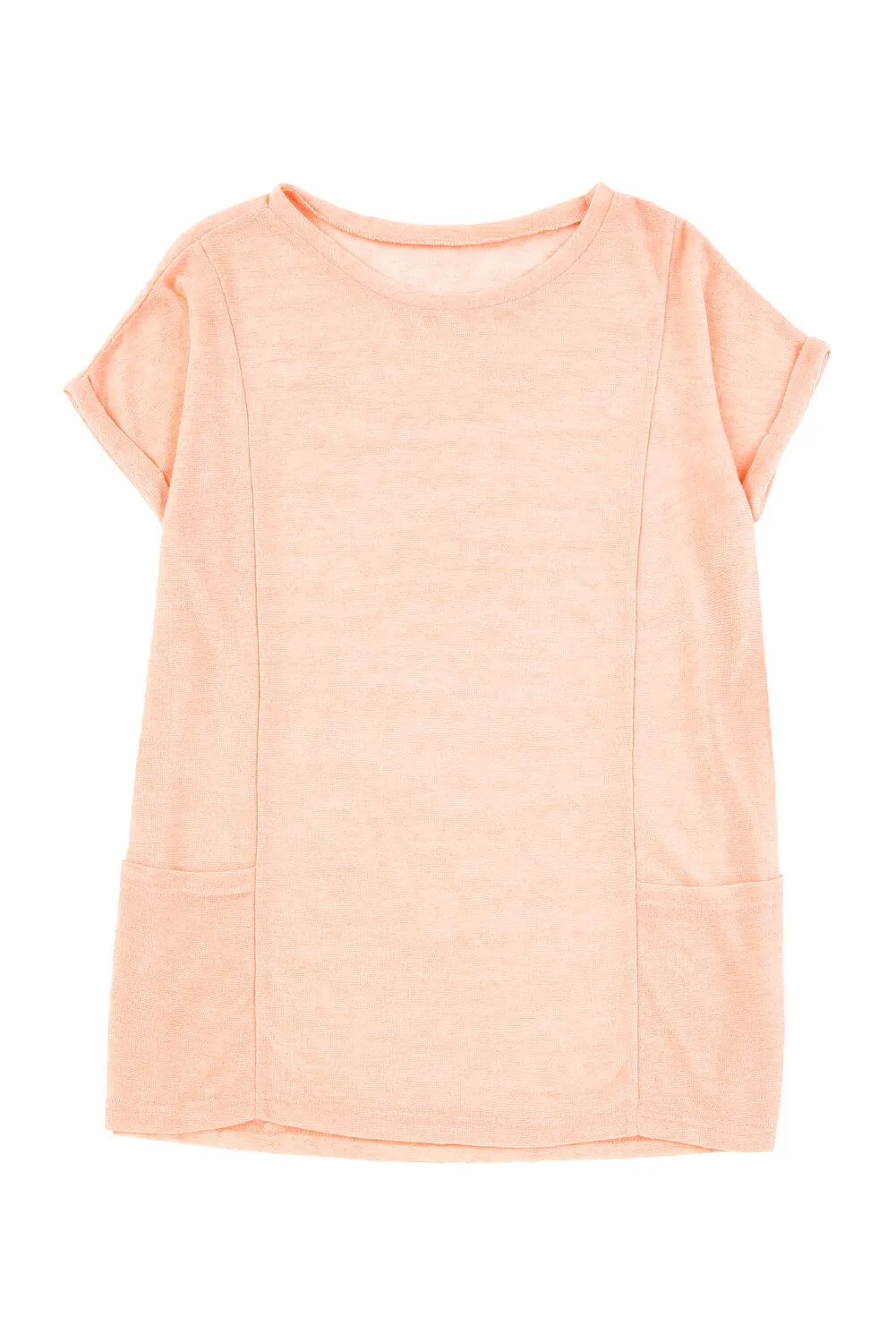 KaleaBoutique Stylish Loose Fit Pockets Short Sleeve Beach Cover Up