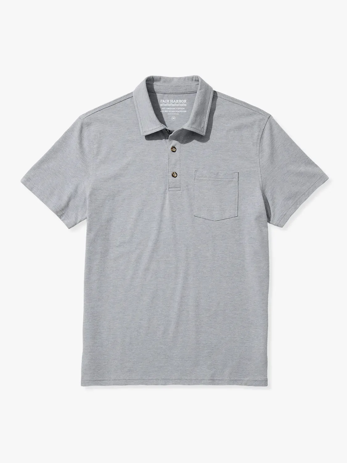 Kismet Polo | Heather Grey