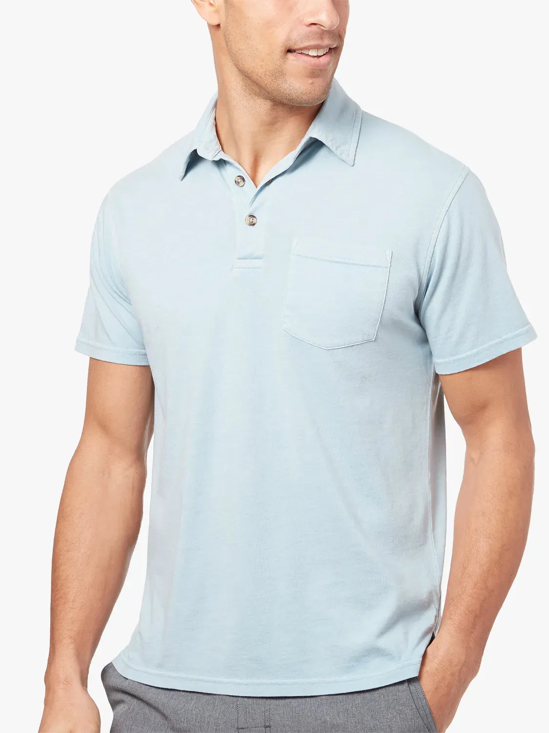 Kismet Polo | Light Blue