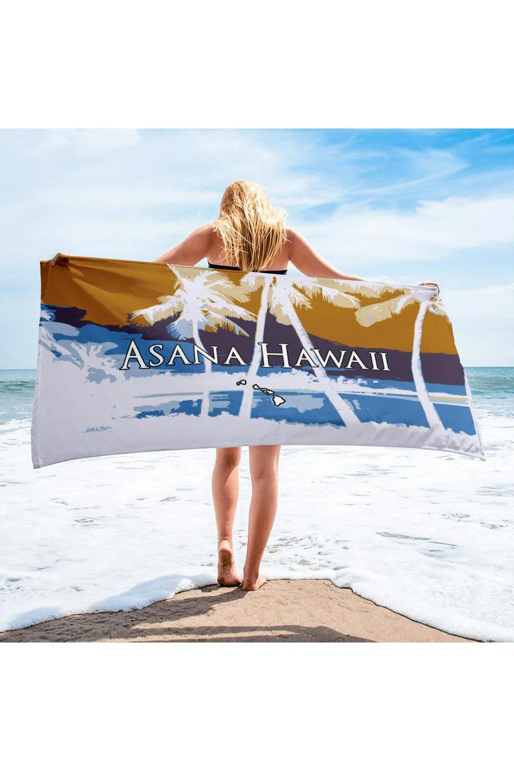 Kohala Palms Beach Towel