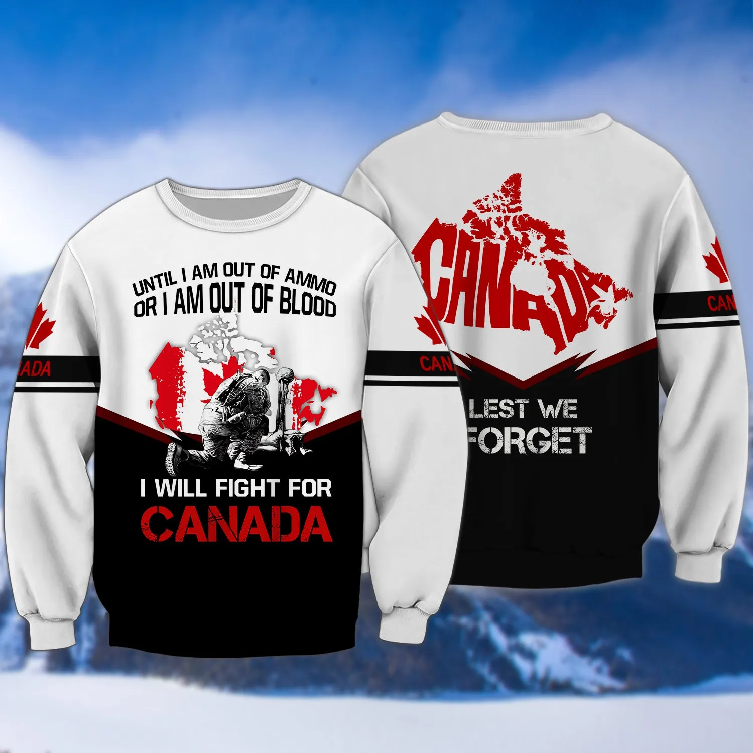 Lest We Forget Anzac Day Remembrance Soldier Design 3D Printed Shirts