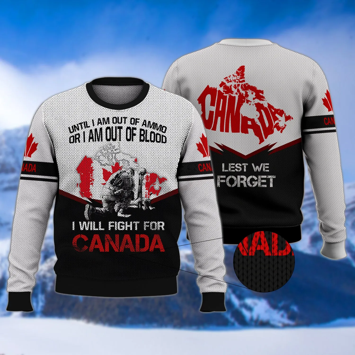 Lest We Forget Anzac Day Remembrance Soldier Design 3D Printed Shirts