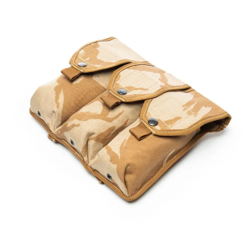 Like New British Army Triple Ammunition Pouch