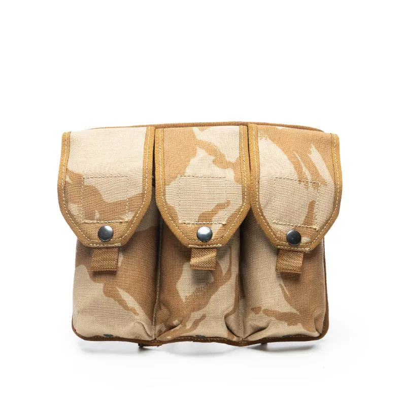 Like New British Army Triple Ammunition Pouch