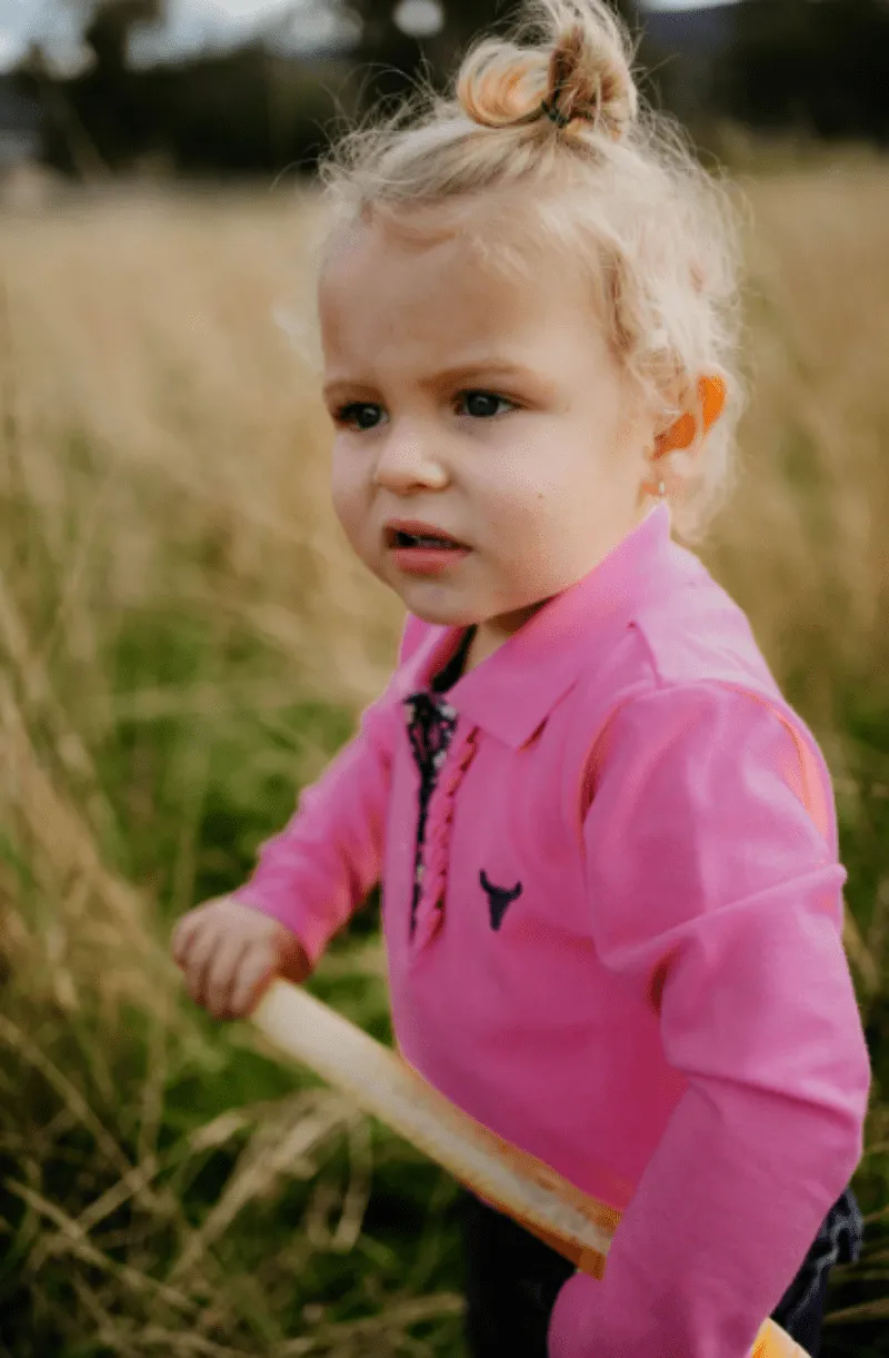 Little Windmill Romper Girls Hallie Baby