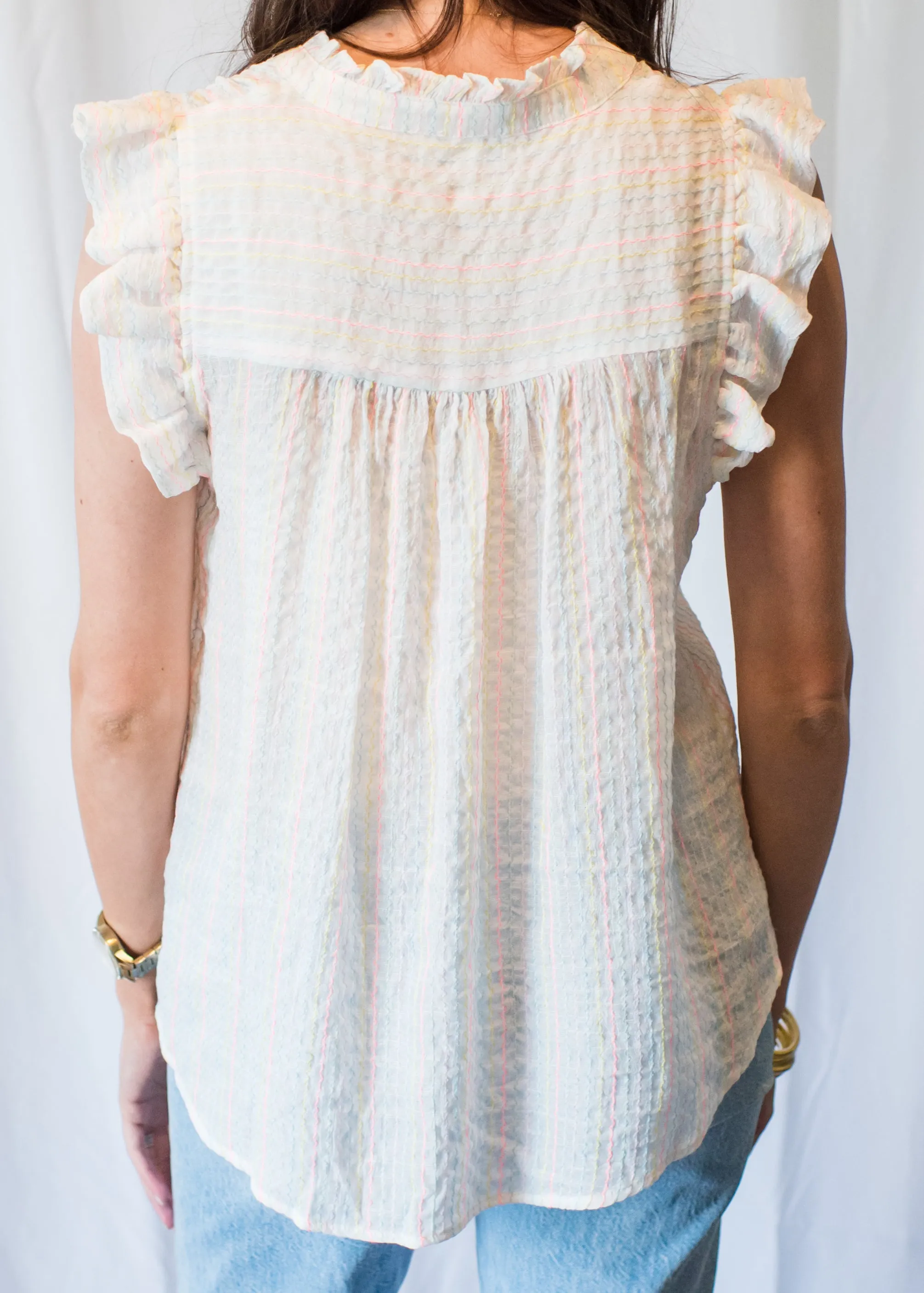 Long Beach Colored Blouse