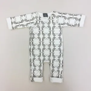 Long Sleeve Kimono Jumpsuit Koi (Sherpa Lining) Kate Quinn