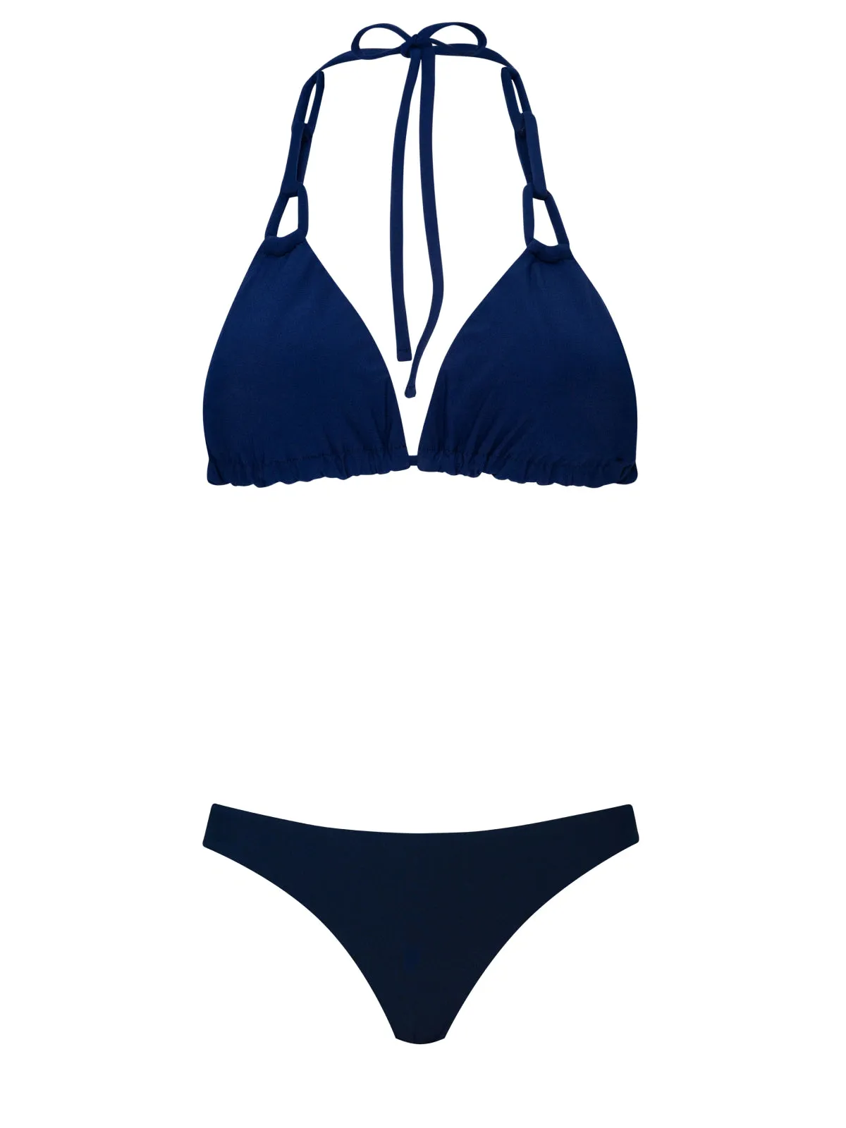 Loop Tri-Basic Ruched Bikini
