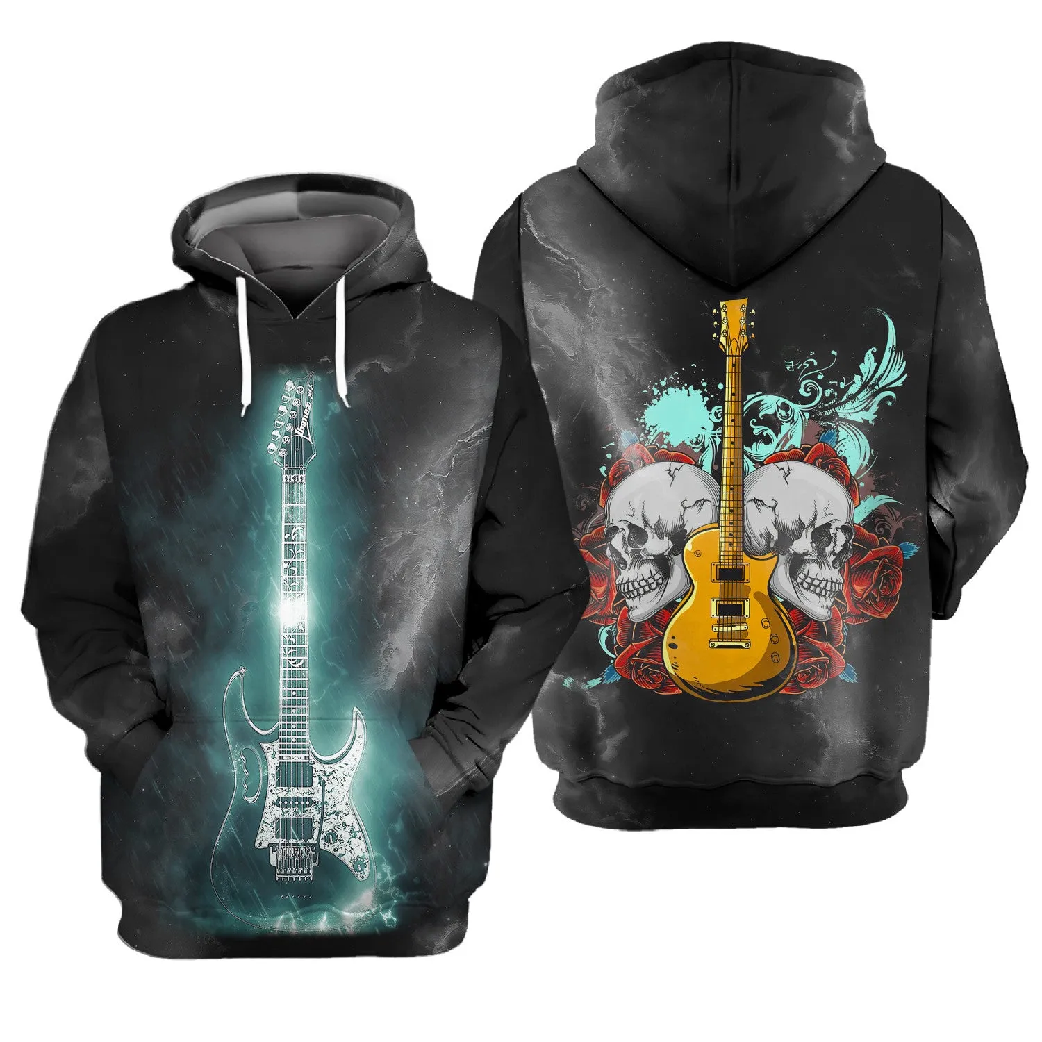 Love Guitar - Guitar 3D Shirt, Guitarist Musician Music Player for Man And Woman Tshirt Hoodie