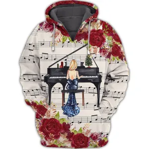 Love Piano - 3D Full Print 09