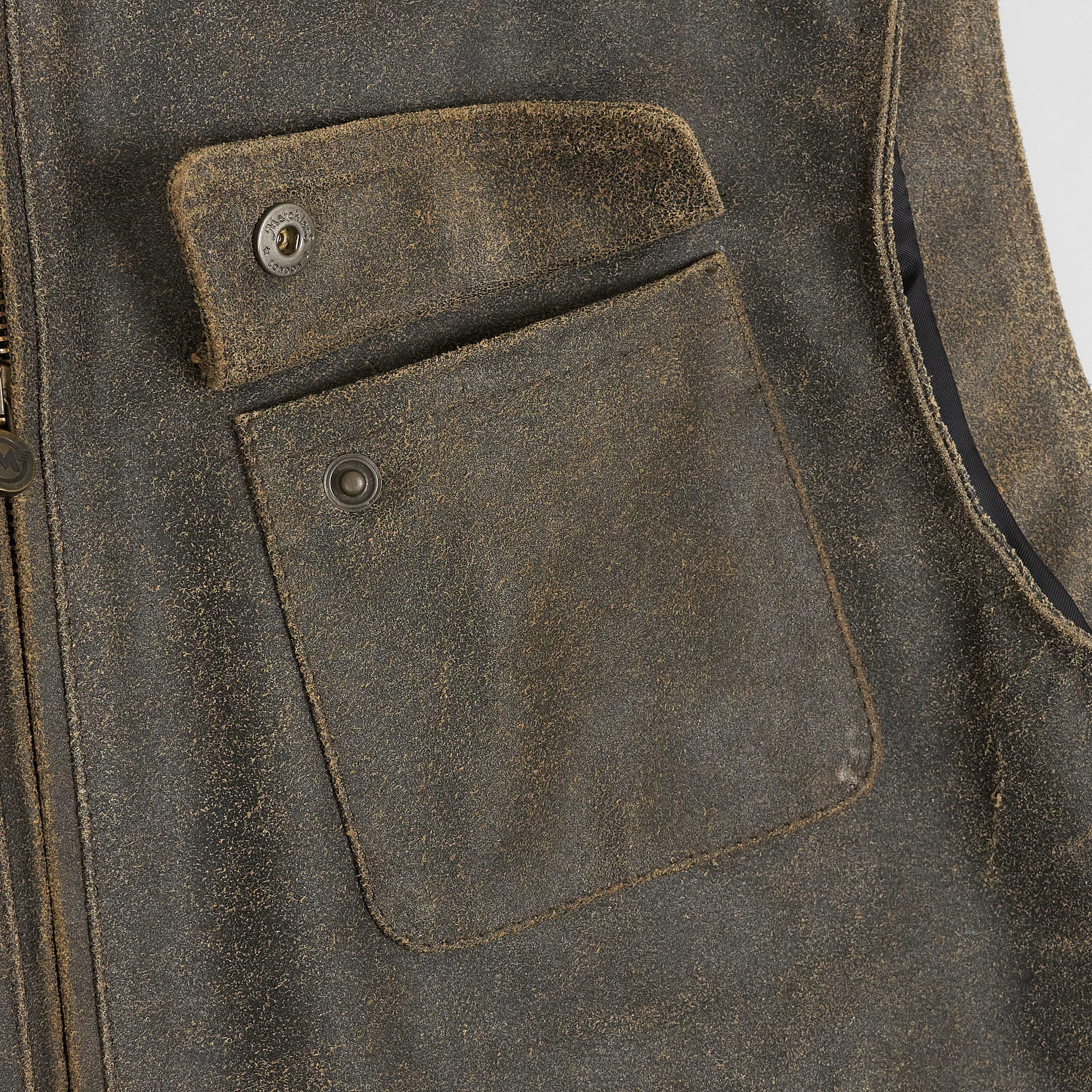Matchless Raw Hide Leather BIker  Vests
