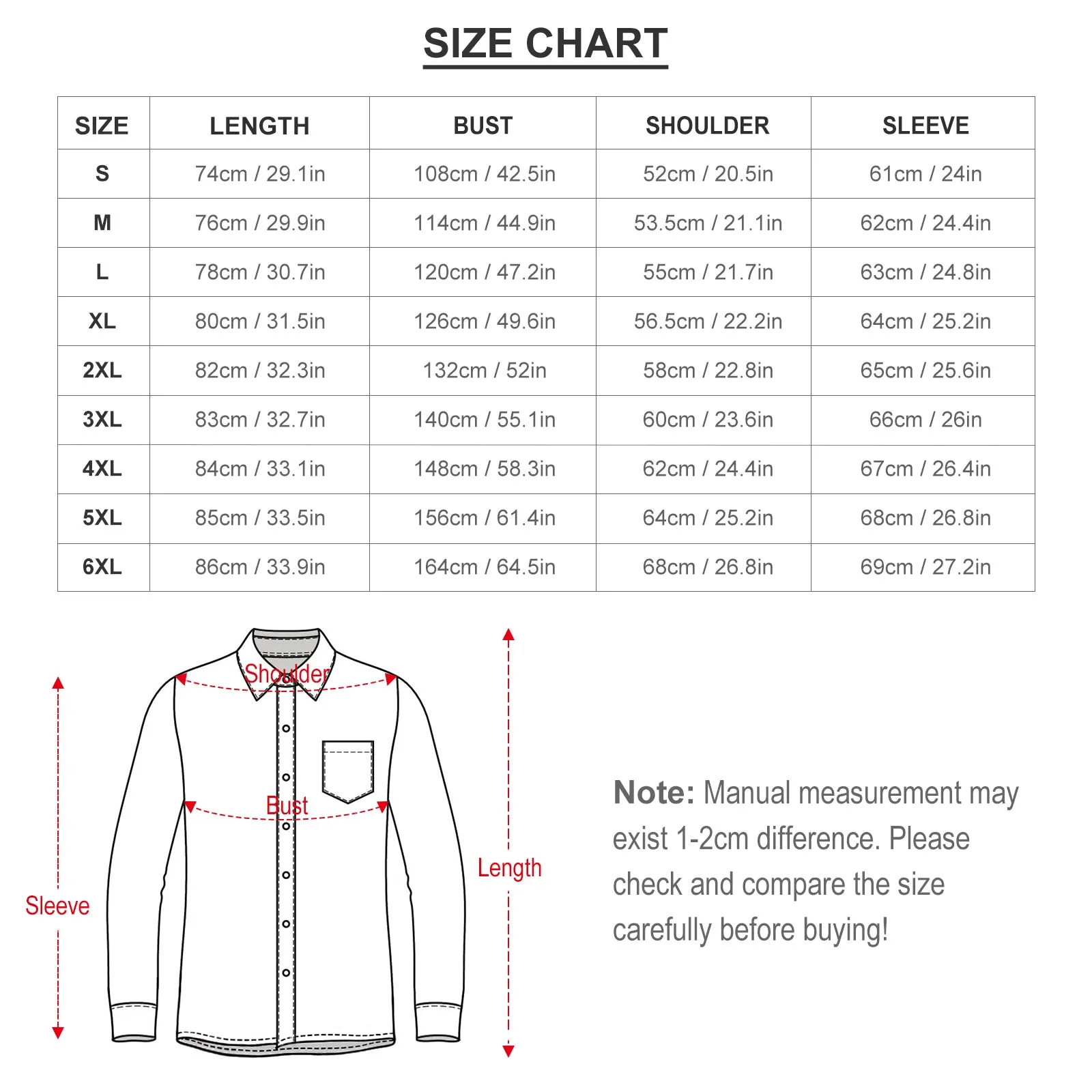 Men's Casual Printed Long Sleeve Shirt 2310000012