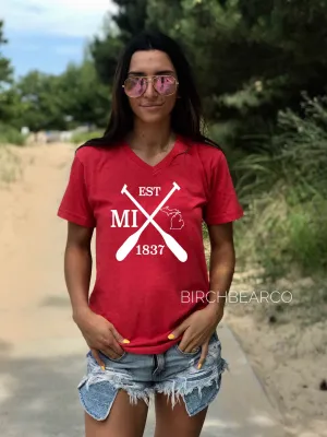 Michigan Est Shirt - Michigan Shirt - Michigan Home