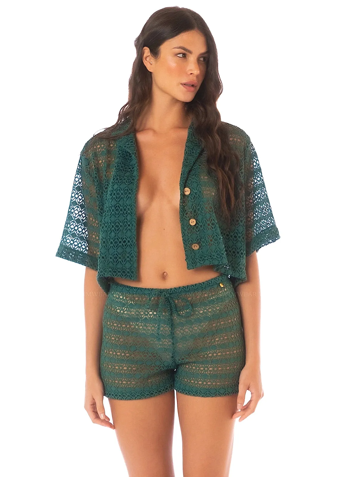 Millie Boxy Shirt-Kali Shorts
