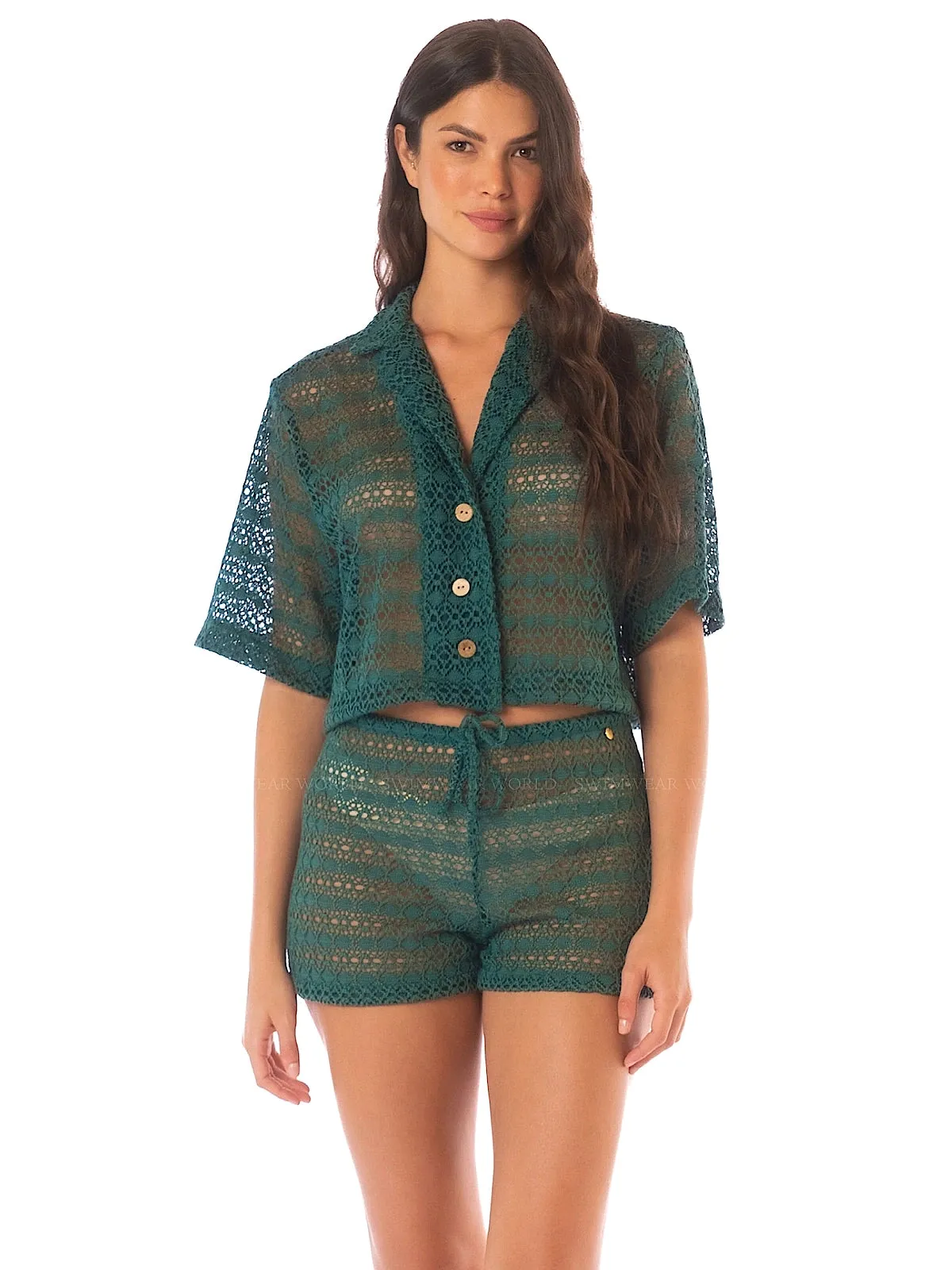 Millie Boxy Shirt-Kali Shorts
