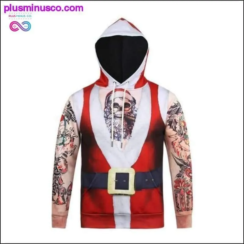 Mr.1991INC New Fashion Hooded christmas 3d Hoodies Men/Women