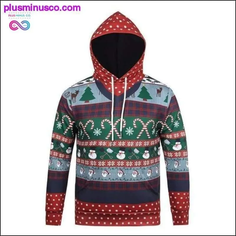 Mr.1991INC New Fashion Hooded christmas 3d Hoodies Men/Women